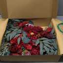 Artificial Wedding Arch Flowers Kit(Pack of 2) for Wedding Arch, Bridal Shower, Ceremony and Reception Backdrop Decoration (Burgundy)