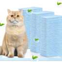 105 PCS Cat Pads Compatible with Breeze Litter System, Super Absorbent with Odor Control, Fresh Scent Cat Pee Pads Refills, 16.9" x 11.7" (105PCS)