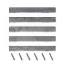 Edge Right - Hammer-in Landscape Edging - 48-inch Strips - 6-inch Depth 1/4-inch Rounded top COR-Ten Steel (5 Pack)