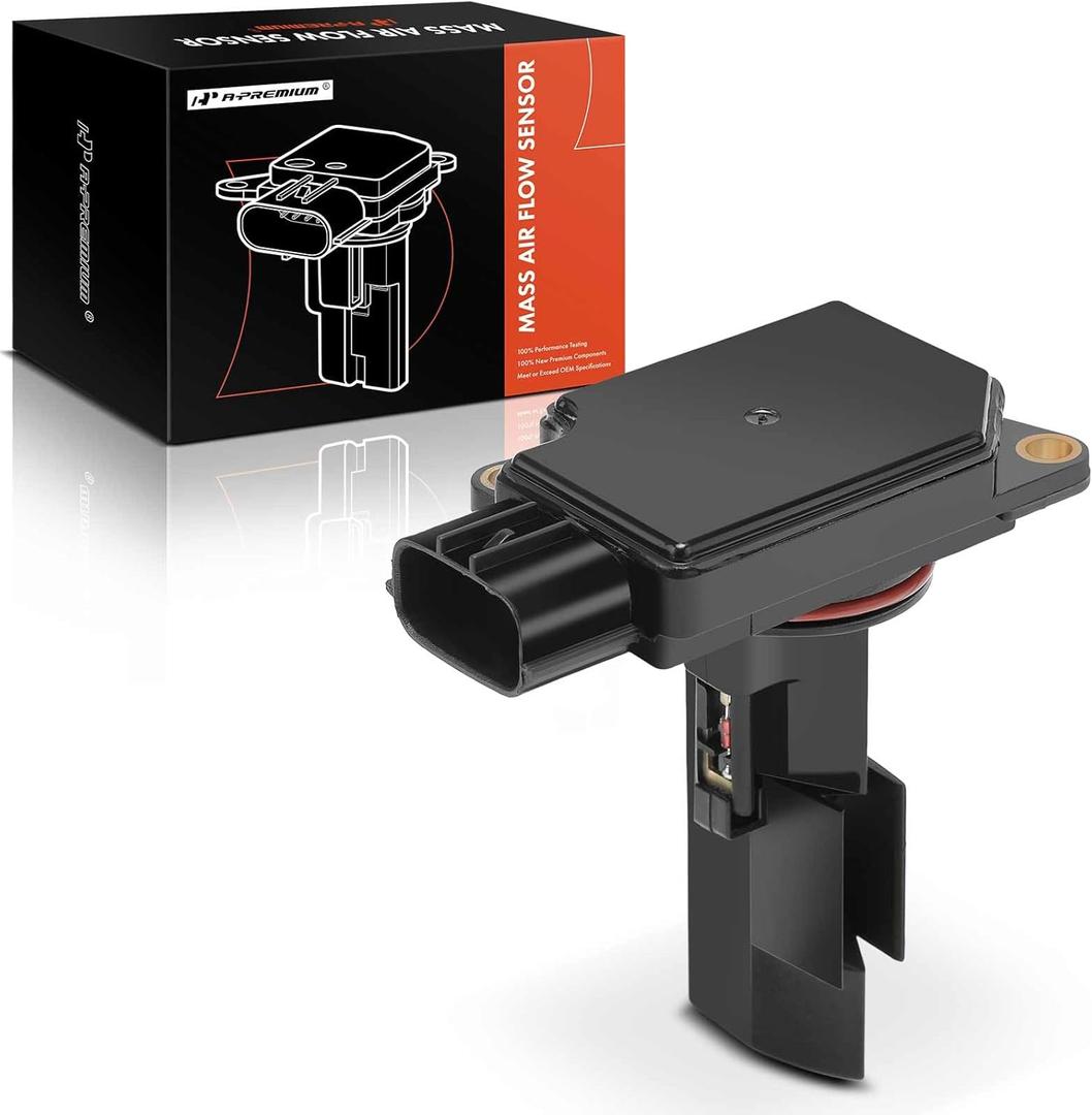 A-Premium Mass Air Flow Sensor [4-Pins]MAF Compatible with Mitsubishi Outlander 2004-2013, Lancer 2004-2006 2008-2015, Galant 2004-2012, Eclipse 2006-2012, RVR 2011-2013, Endeavor 2004-2008 2010-2011