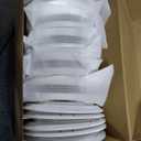 5 Packs Wi-Fi Smoke Detector Carbon Monoxide Detector Combo with App Notifications, Smart Smoke and Carbon Monoxide Detector with LCD Display & Replaceable Battery, Compatible with Tuya Smart