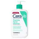 CeraVe Foaming Facial Cleanser, Daily Face Wash for Oily Skin, Hyaluronic Acid + Ceramides + Niacinamide, Fragrance Free, Non-Drying Oil Control Face Wash, 16 Fluid Ounces