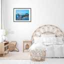 JCJMY 24x32 Picture Frame with 20x24 Mat, Display Photo 20x24 with Mat or 24 x 32 Without Mat, Wall Hanging Large 24 by 32 Poster Frame with Plexiglass, Black