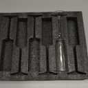 BACLIFE Crystal Champagne Flutes Set of 6 - Hand Blown Champagne Glasses With Long Stem - 6.5 oz Elegant Sparkling W Stemware - Unique Gift for Mother's Day,Birthday,Wedding - Clear