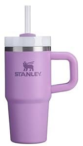 STANLEY Quencher H2.0 Tumbler with Handle and Straw 14 oz | Flowstate 3-Position Lid | Cup Holder Compatible for Travel | Insulated Stainless Steel Cup | BPA-Free | Lilac