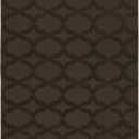 Garland Rug Sparta Non Slip Polypropylene 3 Ft. X 5 Ft. Brown Mocha Area Rug- Ideal for Living Rooms & Hallways, Stylish & Durable for High-Traffic Areas