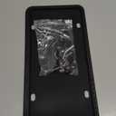 License Plate Frames - 2 PCS Silicone License Plate Holder for US Car Universal License Plate Bracket, Rustproof, Rattle Proof & Weatherproof, Mounting Accessories Included