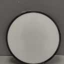 1Pack 20 Inch Large LED Flush Mount Ceiling Light, 40W,4350LM, 3000K/4000K/6000K CCT Selectable,Black Round Flat Panel Light Low Profile Ceiling Light Fitures for Hallway, Kitchen, Bedroom, Office