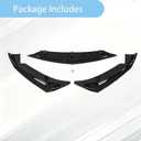 3pcs Front Bumper Lip for Cadillac CT5 2020-2024 Front Spoiler Splitter