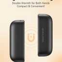 2 in 1 Hand Warmers Rechargeable, Magnetic Electric Hand Warmer 8000mAh USB-C, 3 Heat Levels up to 140F, Quick Heating Portable Hand Warmers, Gifts