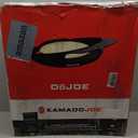 Kamado Joe DJoe Pizza Oven Kamado Grill Accessory Insert for 18-inch Classic Joe Grills for Brick-Oven Style Food with Ceramic Stone in Black, Model KJ-DJ