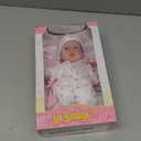 JC Toys La Baby Caucasian Baby Doll Set  11 Inch Soft Baby Doll | Washable |Removable Pink Outfit w/ Hat & Blanket | For Children 12 Months +