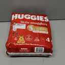 Huggies Size 4 Diapers, Little Snugglers Baby Diapers, Size 4 (22-37 lbs), 22 Count