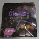 Moon Mirror Wall Decor 40cm Glow-in-The-Dark Sticker Aesthetic Wall Decals for Boys and Girls Room