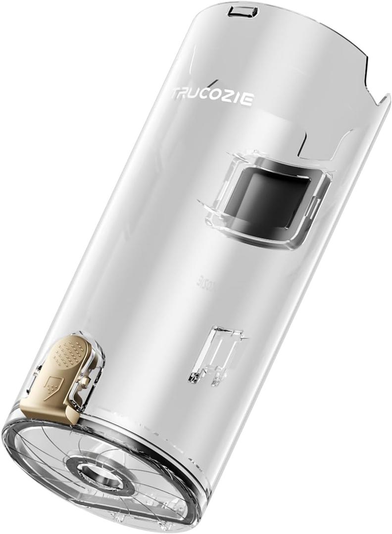 Trucozie Dust Cup Attachment for Cordless Vacuum Cleaner T550 Black