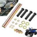 Upgraded Front Lower A-ARM Bushing Shaft Kit 7501093 for Polaris Sportsman 400 500 570 600 700 800,Trail Blazer 250 330 400, etc. Front Lower A Arm Bushings Kit w/Shaft