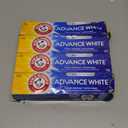 ARM & HAMMER Advance White Toothpaste, Teeth Whitening Baking Soda Toothpaste with Stain Defense Technology and Fluoride, Clean Mint Flavor, 6.0 Oz (4 Pack)