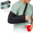 GoPong Arm Sling Flask (16 oz Total) - Hidden Alcohol Flask for Liquor Disguise  Secret Liquor Drink Container for Concerts, Sports Events, & Theme Parks  Includes Funnel & Spout