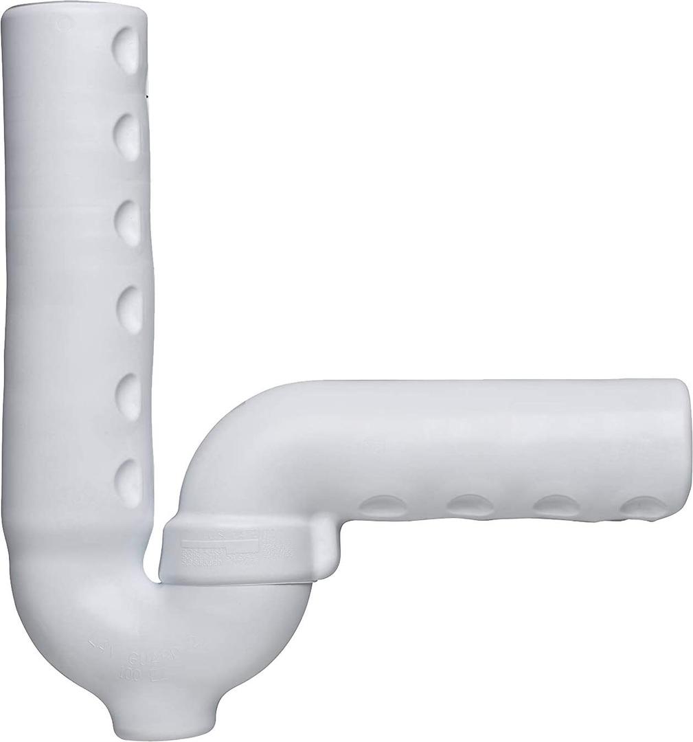 Truebro 82190 Lav Guard 2 100 Series Undersink Molded Vinyl Tubular P-Trap Piping Cover (100 E-Z), China White