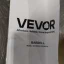 VEVOR Barbell Bar, Fits 2-Inch Weight Plates, Chrome Plated Barbell Bar with Knurled Grip for Strength Training, Weightlifting, Squat, Deadlift, Bench Press, Curl, Overhead Press, Capacity (6FT Barbell 33lbs, 700lbs, Bla