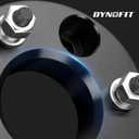 Dynofit 3 Inch Leveling Lift Kit for Silverado 1500/ Sierra 1500 (2WD/4WD 2007-2026) Heavy Duty Forged Aluminum Strut Spacers, Suspension Leveling Kits Compatible with Shock Absorbers