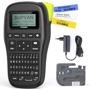 SUPVAN Label Printer LP5120M Self Adhesive Thermal Labeling Machine, Portable Label Printer for Home, Office and Small Business, with Paper Labels