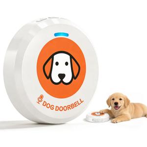 ChunHee Recordable Bells for Dog Training to Go Outside - Dog Door Bell with 5 Adjustable Volume | Bell for Dogs to Ring to Go Potty | Teach Puppies to Signal to Go Outside & Potty