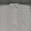 Alimens & Gentle Mens Linen Shirt Short Sleeve Casual Cotton Button Down Shirts Collared Summer Beach Shirts (3X-Large, White)