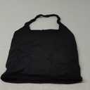 SUUKSESS Women Halter Tank Tops Double Lined Backless Y2K Trendy Going Out Tops (Medium, Black)