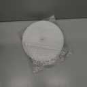 DoubleFill 6 Pcs Spa Party Mirrors Gifts Sleepover Party Favors Make up Table Mirror for Women Girls Mothers Day Accessory Sleepover Supplies Bridesmaid Gifts Slumber Birthday Favors(White)