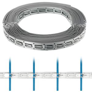 Kingdder 50ft Cable Guides for Electric Radiant Floor Heating Cables Electric Radiant Heat Strapping for Timber/concrete Subfloor Compatible with Most Underfloor Heating Systems
