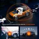 WOLFBOX G900 PRO Mirror Dash Cam with 8MP STARVIS IMX678, 12 inches Rear View Mirror Camera with Front 4K and Rear 2.5K, Included 128GB Card, Voice Control, 5.8GHz WiFi, Loop Recording, G-Sensor & GPS