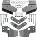 maXpeedingrods 4.5"+ Control Arm Drop Kit for Jeep Cherokee XJ 1984-2001 Relocation Brackets, Gray
