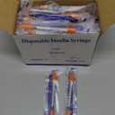 U-100 1ml Syringe with Needle, 31G 1/4" 6mm 1cc Syringes, Disposable Individual Package, Pack of 100
