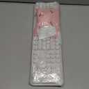 Wireless Keyboard and Mouse Combo, Ergonomic Full Size Typewriter Retro Round Keycaps Keyboard, Compatible with Windows, PC, Perfer for Home and Office Keyboards（White）