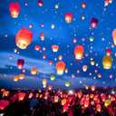 20pcs Colors Paper Lanterns Decorative Party Hanging Decorations for Party Birthday Bachelorette Wedding Birthday Baby Shower Summer Themed Party Anniversary Instructions, Easy to Use.