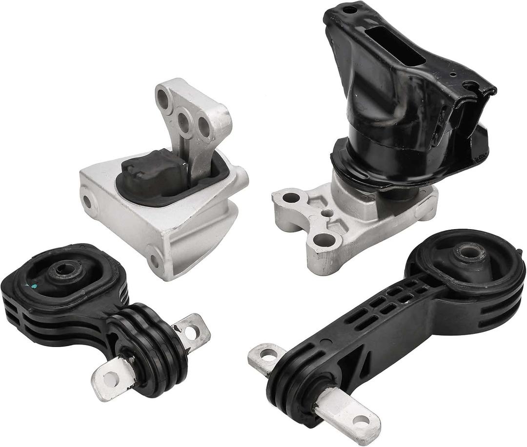 4PCS Engine Motor Transmission Mount Set Compatible with Honda Civic 1.8L 2006-2011 Auto Transmission Motor Mount Replace A4534 A4543 A4530 A4546