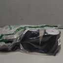 KDG Cordless Wall Sconces Set of 2, Wireless 5200mAh Rechargeable Battery LED Wall Lamps, Wall Lightings for Wall Painting, Outdoor, Garden, Living Room, Bedside, Hallway, Gifts, Night Light (Black) ((Large) L5.5  H14  D7.5 inch)