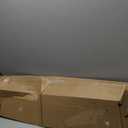 HOMEDEMO Heavy Duty High Wind Beach Umbrella with Sand Anchor,Built-in Table Tray & Tilt Pole&Hook& Curtain, UPF 50+ Windproof Portable Beach Umbrella for Patio Garden Pool Backyard