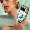 for Google Pixel 9 Pro XL Case - Women Girls Boys Cute Cover Girly Aesthetic Kawaii Unique Design Cartoon Cool Turtles Heavy Duty Shockproof Protective Phone Case for Pixel 9 Pro XL 6.8 Inch