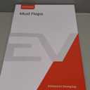 REEVAA 2025 Tesla New Model Y Juniper Accessories - Mud Flaps [Protect Paint, No Drilling Required] All-Weather Mud Guard Body Kits for Model Y Juniper 2025-2026, Black (Set of 4)