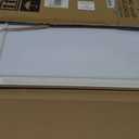 White Board for Wall, 24'' x 18'' Magnetic Dry Erase Board, Decorative Whiteboard with White Vintage Wooden Frame, Hanging Writing Board for Home Office School Dorm