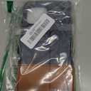 TUCCH Wallet Case for iPhone 13 Pro Max, PU Leather RFID Blocking Credit Card Slot Magnetic Stand Flip Cover TPU Shockproof Inner Case Compatible with iPhone 13 Pro Max 6.7", Dark Blue & Brown