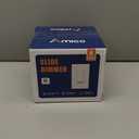 Amico 6 Pack Dimmer Light Switch, Single-Pole or 3-Way Slide Dimmer Switches for Led Lights, Suitable for 150W Dimmable LED/CFL and 600W Incandescent/Halogen, Wall Plate Included, ETL Listed, White