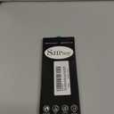 SiHPuoy 2 Pack Camera Lens Protector for iPhone 17 Pro Max Accessories, Metal Aluminum Alloy Tempered Glass Camera Protector, [Military Grade Shatterproof] [Case Friendly]-Black