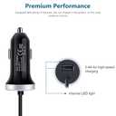CELL CANDY USB CAR CHARGER 5 Watts 1 Amp