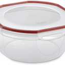 STERILITE Plastic Bowl, 1 Count, Clear