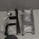 2-Pack Adjustable Metal Plant Stand Indoor Outdoor - Fits 8 to 12 Inches Pots - Mid Century Modern Planter Stand Black Flower Pot Holder Home Decor for Gardening Gifts