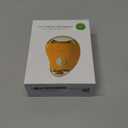 Electric Nail Clipper with LED Light & 3 Speeds, Fingernail Cutter and Polisher 2 in 1 Design, Nail Scraps Storage Rechargeable Safety Fingernail Trimmer for Baby Seniors and Adult, Whit