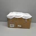 OUSHENG 3 Pack LED Outdoor Christmas Tree Light Show Decorations, Outside Lighted Cone Xmas Decor with Star Toppers for Yard Porch Backyard Patio, 4 Colors, 4ft 5ft 6ft